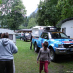 10 agosto, Campeggio ad Innsbruck, Austria
