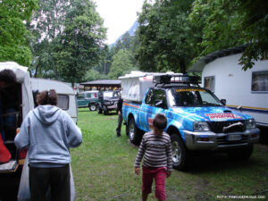 10 agosto, Campeggio ad Innsbruck, Austria