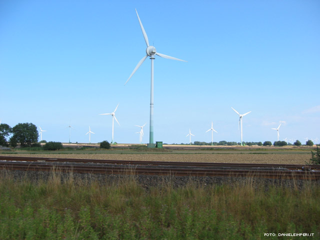 12 agosto, energia eolica in Danimarca