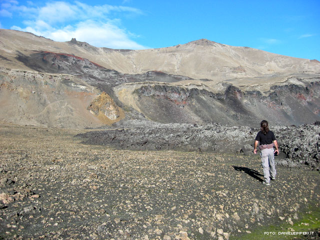 All'interno del vulcano