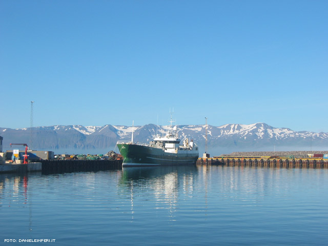 Husavik, il porto