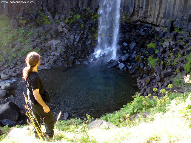 Il laghetto dall'alto