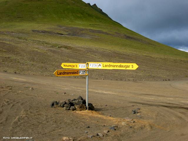 Verso il Landmannalaugar