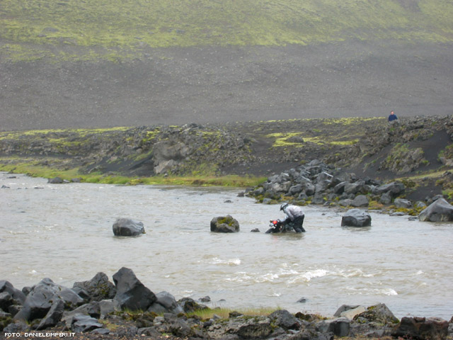 Fabio cade nel guado