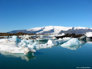 Iceberg nella baia