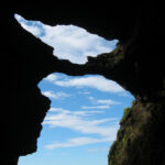 La grotta dall'interno