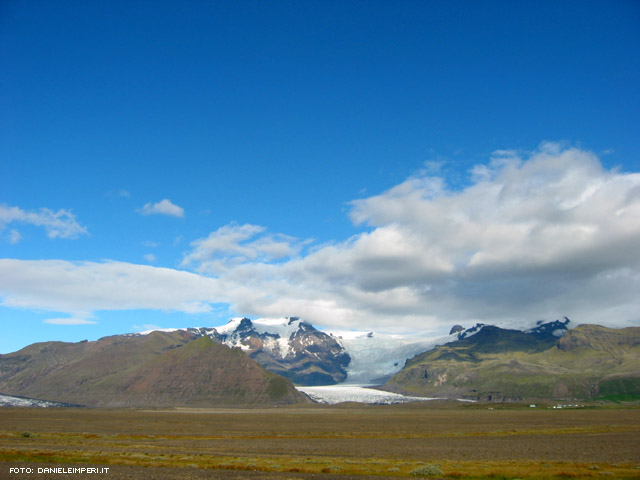 La lingua del ghiacciaio